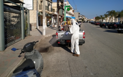 Συνεχίζεται η απολύμανση στον Δήμο Αργοστολίου- Ο Δήμαρχος  δεν χάνει χρόνο απαντώντας σε μυθεύματα και διαστρεβλωμένες ειδήσεις