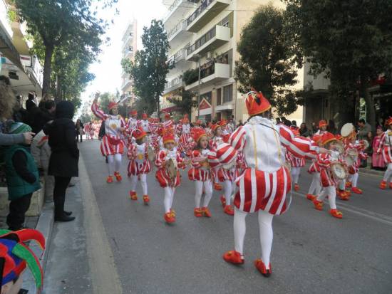 Εικόνες από την παιδική παρέλαση του Καρναβαλιού της Πάτρας