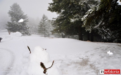 Στα λευκά "ντύθηκε" ο Αίνος!