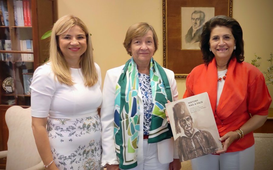 Ευρύ φάσμα θεμάτων προς συζήτηση στη συνάντηση της Περιφερειάρχη Ιονίων Νήσων με την Πρέσβη του Βελγίου στην Ελλάδα