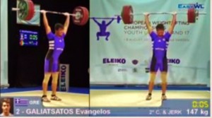 Σπουδαία επιτυχία! «Χρυσός» ο Γαλιατσάτος στο Πανευρωπαϊκό της Αρσης Βαρών στην Σουηδία (video)