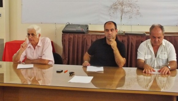 Προεκλογική συγκέντρωση Λαϊκής Ενότητας στο Αργοστόλι: «Αντιπροσωπεύουμε το “ΟΧΙ” των πολιτών στο δημοψήφισμα»