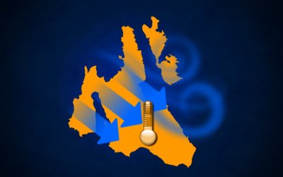 Αλλαγή του καιρού: Ενισχυμένοι βοριάδες και πτώση θερμοκρασίας στην Κεφαλονιά