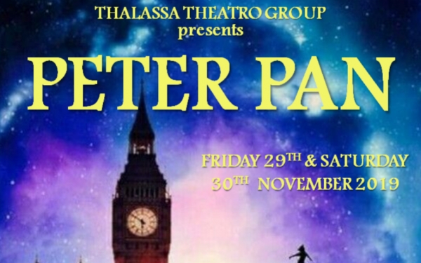 The Thalassa Theatro Group are proud to announce Peter Pan