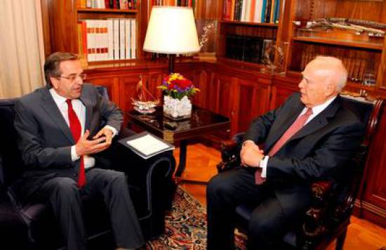 Ορκίστηκε πρωθυπουργός ο Α.Σαμαράς - "Ο μαραθώνιος απέδωσε την δεδηλωμένη", είπε στον ΠτΔ