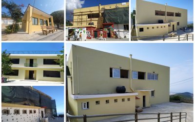 Δ. Μινέτος: "Εκτεταμένες επεμβάσεις συντήρησης και αναβάθμισης κτιρίων του Δήμου Αργοστολίου" (εικόνες)