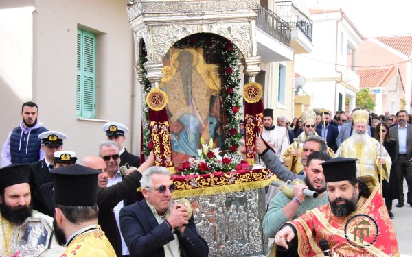 Γιόρτασε τον πολιούχο του Αγιο Χαράλαμπο το Ληξούρι