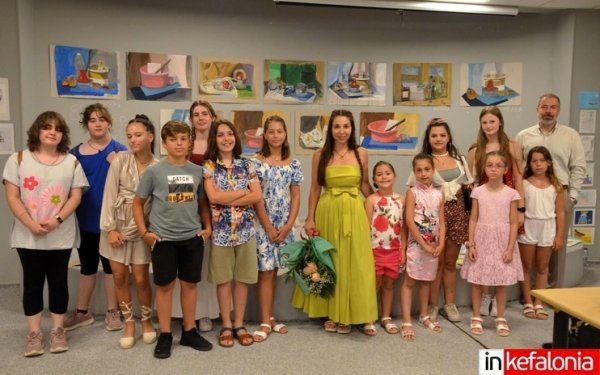 Αργοστόλι: Χρωματιστά εγκαίνια για την Έκθεση Παιδικής και Εφηβικής Τέχνης από το Εργαστήρι Τέχνης ''Αποτυπώματα''