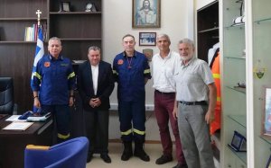 Η ΑΝΑΣΑ στηρίζει το έργο της Πυροσβεστικής Υπηρεσίας στα Ιόνια Νησιά - Επίσκεψη στην έδρα Περιφερειακής Διοίκησης