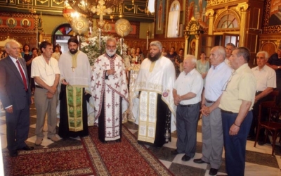 Εορτή του Αγίου Πνεύματος στο ναό της Αγίας Τριάδας Ληξουρίου (εικόνες)