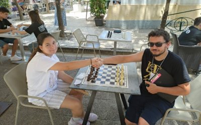 Ο Σκακιστικός Σύλλογος Κεφαλληνίας (Σ.Σ.Κ.) στο τουρνουά του Σκακιστικού συλλόγου "ΑΣΟΑ" του Αιγίου