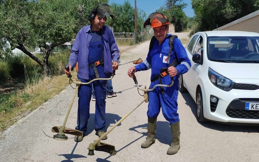 Κοινότητα Μουσάτων - Γεράσιμος Μινέτος: &#039;&#039;Σήμερα είχε εθελοντική καθαριότητα μαζί με χωριανούς!&#039;&#039;