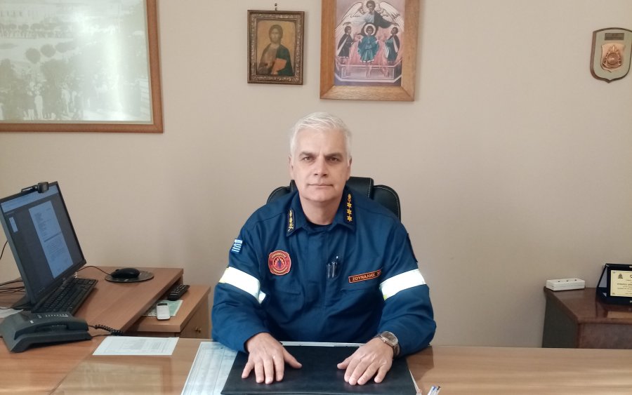 Ανέλαβε την Διοίκηση της Πυροσβεστικής Υπηρεσίας Κεφαλονιάς ο Πύραρχος Χρήστος Ζουναλής