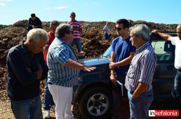 Ένταση στα Καμιναράτα! Διαξιφισμοί μεταξύ κατοίκων και εκπροσώπου της εταιρίας για την εγκατάσταση των ανεμογεννητριών (εικόνες + video)