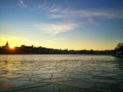 Εξωπραγματική ομορφιά: Οι λίμνες της Στοκχόλμης πάγωσαν