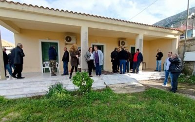 Η κοπή της πίτας στη Θηνιά !