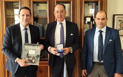 Επίσκεψη του Ισπανού Πρέσβη στο Ιόνιο Πανεπιστήμιο