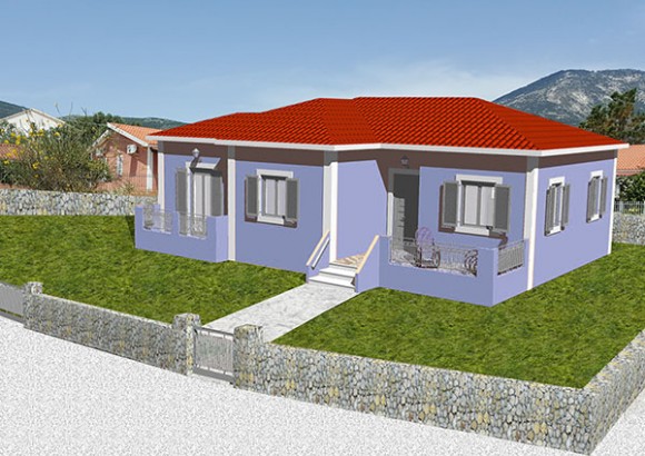 Πωλείται ισόγεια κατοικία, προς κατασκευή, στην Κεφαλονιά