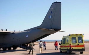 Αεροδιακομιδή νεογνού από την Κεφαλονιά