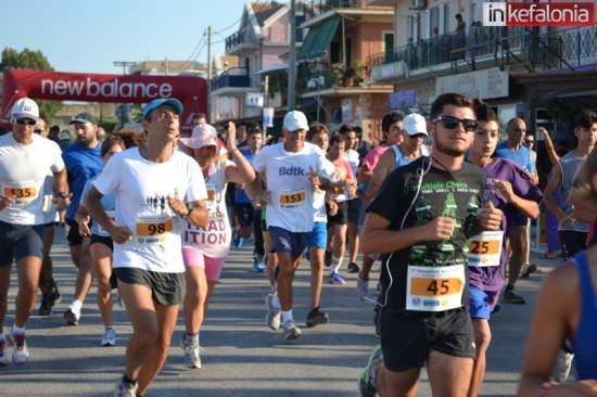 Πλήθος συμμετεχόντων στον  3ο Λασκαράτειο αγώνα δρόμου στο Ληξούρι