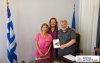 Επίσκεψη της Ιταλίδας συγγραφέως Elisabetta Giudrinetti στον Δήμαρχο Αργοστολίου