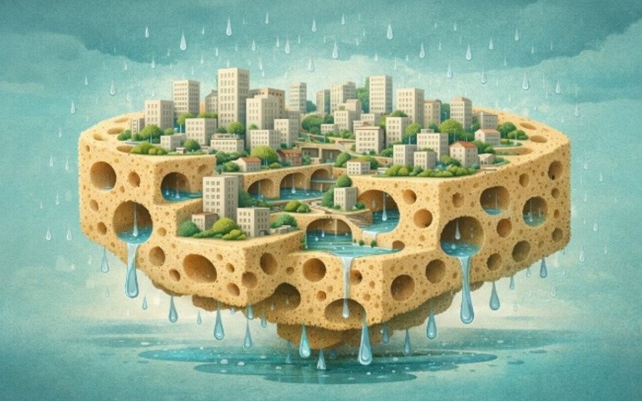 ΙΚΙ : Η πόλη σφουγγάρι... Για μια πολεοδομία του νερού