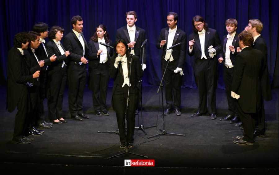 Whiffenpoofs: Η πιο διάσημη a cappella χορωδία των ΗΠΑ μάγεψε την Κεφαλονιά