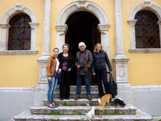 Κλιμάκιο της Διεύθυνσης Συντήρησης Αρχαίων και Νεωτέρων Μνημείων του ΥΠ.ΠΟ.Τ στην Κεφαλονιά