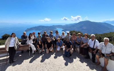 Εκδρομή στην Ιθάκη για τα μέλη του ΚΑΠΗ Λειβαθούς και του ΚΗΦΗ Κεφαλονιάς