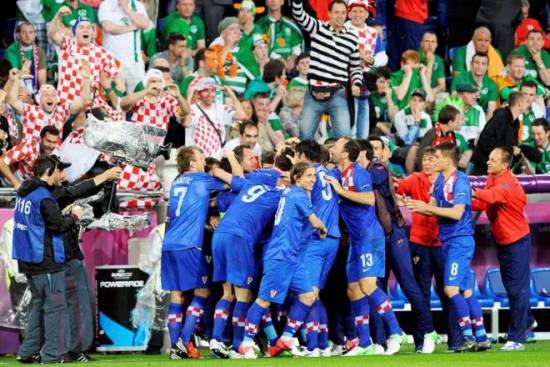 Euro 2012: Έκανε του… κεφαλιού της η Κροατία (video)