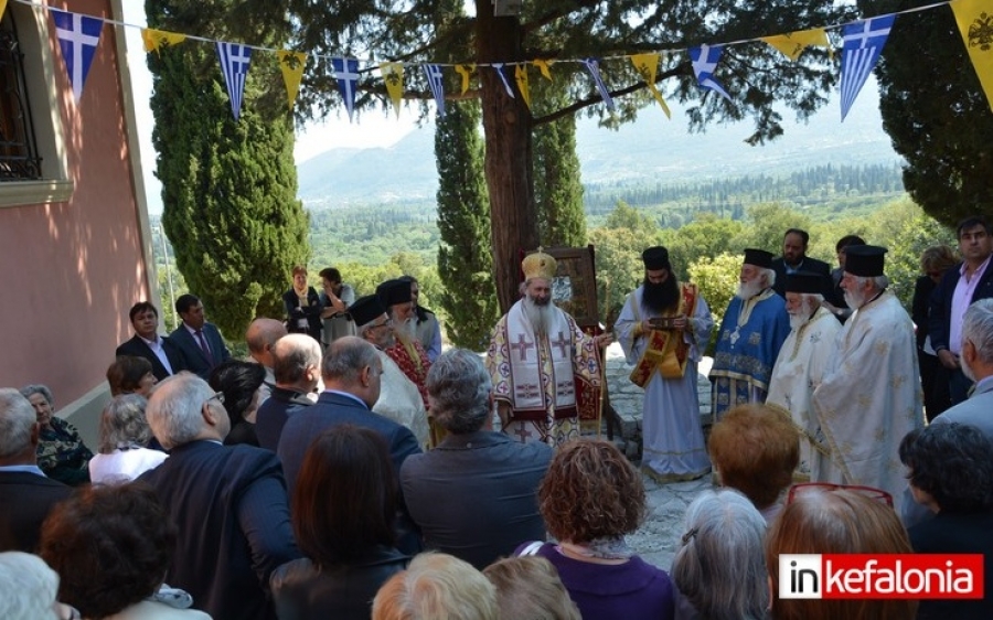 Με λαμπρότητα εορτάστηκε ο Αγιος Γεώργιος στα Χαλιωτάτα Σάμης (εικόνες + video)