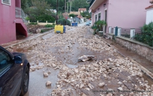 Για τρίτη φορά σε ένα μήνα πλημμύρισε η Αγία Ευφημία! (εικόνες - video)