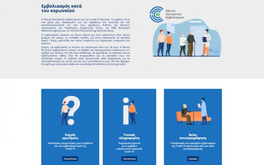 emvolio.gov.gr: Άνοιξε η πλατφόρμα με απαντήσεις σε όλα όσα θέλετε να ξέρετε