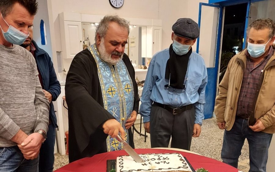 Κεφαλονιά: Ο Σύνδεσμος Υδραυλικών έκοψε την βασιλόπιτά του