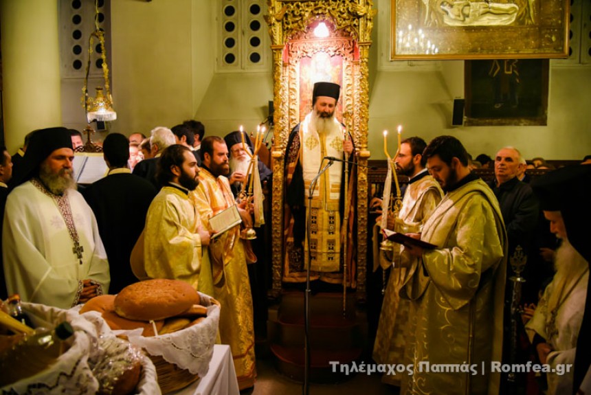 Εσπερινός στο Σιναϊτικό Μετόχι της Αγίας Αικατερίνης, παρουσία του Μητροπολίτης μας (εικόνες)