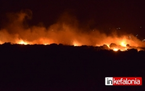 24 πυρκαγιές στην Κεφαλονιά από την Παρασκευή το βράδυ!