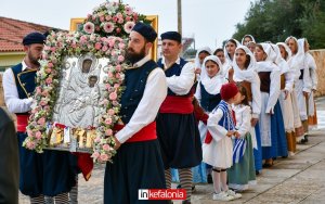 Η Λιτάνευση της εικόνας της Ευαγγελίστριας στα Φαρακλάτα