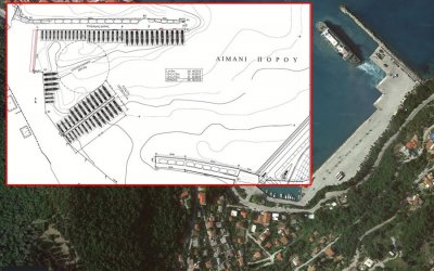 Σημαντική Εξέλιξη! Υπογράφηκε η σύμβαση από το Λιμενικό Ταμείο για την πλωτή εξέδρα στον Πόρο!