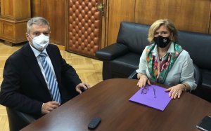 Συνάντηση βουλευτή με την Αναπληρώτρια Υπουργό Υγείας Μίνα Γκάγκα