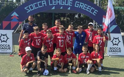 Συγχαρητήρια στον Παλληξουριακό για την κατάκτηση του Πανελλήνιου Πρωταθλήματος Socca Youth Greece U12-11