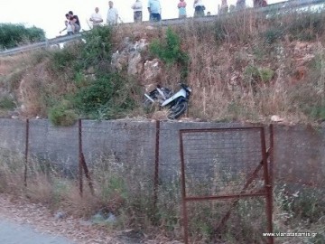 Ατύχημα με μηχανάκι στο γήπεδο του Καραβόμυλου