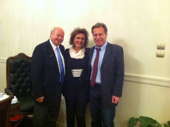 Συνεργασία του Δήμου Κεφαλονιάς με την Ιταλίδα Δημοσιογράφο κ.Elisabetta Giudrinetti
