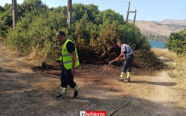 Πυρκαγιά κοντά στο Θαλασσόμυλο
