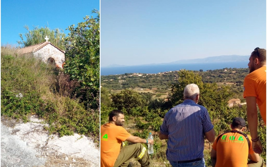 ΕΟΔ Ελειού - Πρόννων: Συνεχίζονται οι έρευνες στα Χιονάτα για τον εντοπισμό του μοναχού της Ι.Μ. Αγίου Διονυσίου (εικόνες)