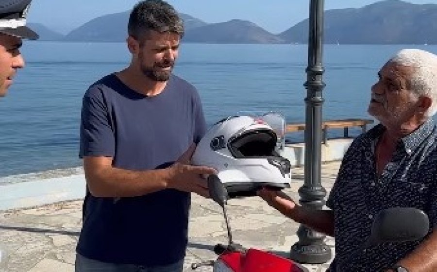 «Μηδενική ανοχή στη μη χρήση κράνους» - Δράση ευαισθητοποίησης από το Αστυνομικό Τμήμα Σάμης