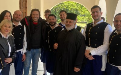 Προσκύνημα στον Άγιο Γεράσιμο και στον Άγιο Ανδρέα για τον Στράτο Τζώρτζογλου