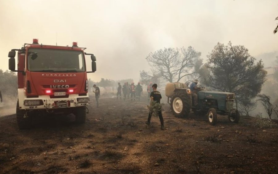 Πολύ υψηλός κίνδυνος πυρκαγιάς σε Κεφαλονιά και Ιθάκη - Στο &#039;&#039;κόκκινο&#039;&#039; 13 Περιφέρειες της χώρας την Κυριακή 23/7