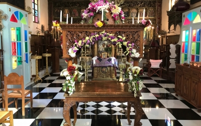 Ο επιτάφιος στα Κοριάνα (εικόνες)