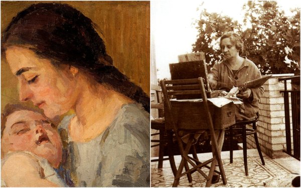 Οι “αέρινες” προσωπογραφίες και τοπιογραφίες της ζωγράφου Αννας Φαραντάτου (1885-1979)