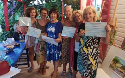 Πόρος: Ξεπέρασε κάθε επιτυχία η 2η καλοκαιρινή έκθεση ζωγραφικής της Νατάσας Μεταξά! (εικόνες)